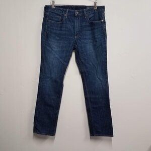 Bonobos The Blue Jean Slim Jeans Mens 36x32 Blue 14391 Tolk Slim Denim 100626